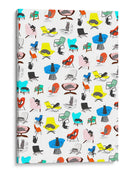 Colección De Gatos Mod E - Stephen Switzer | Cuadro decorativo de Canvas Lab