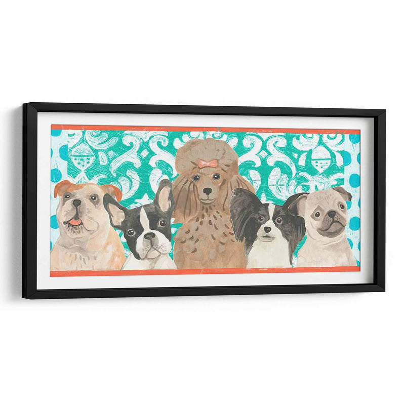 Parlor Pooch Collection D - June Erica Vess | Cuadro decorativo de Canvas Lab