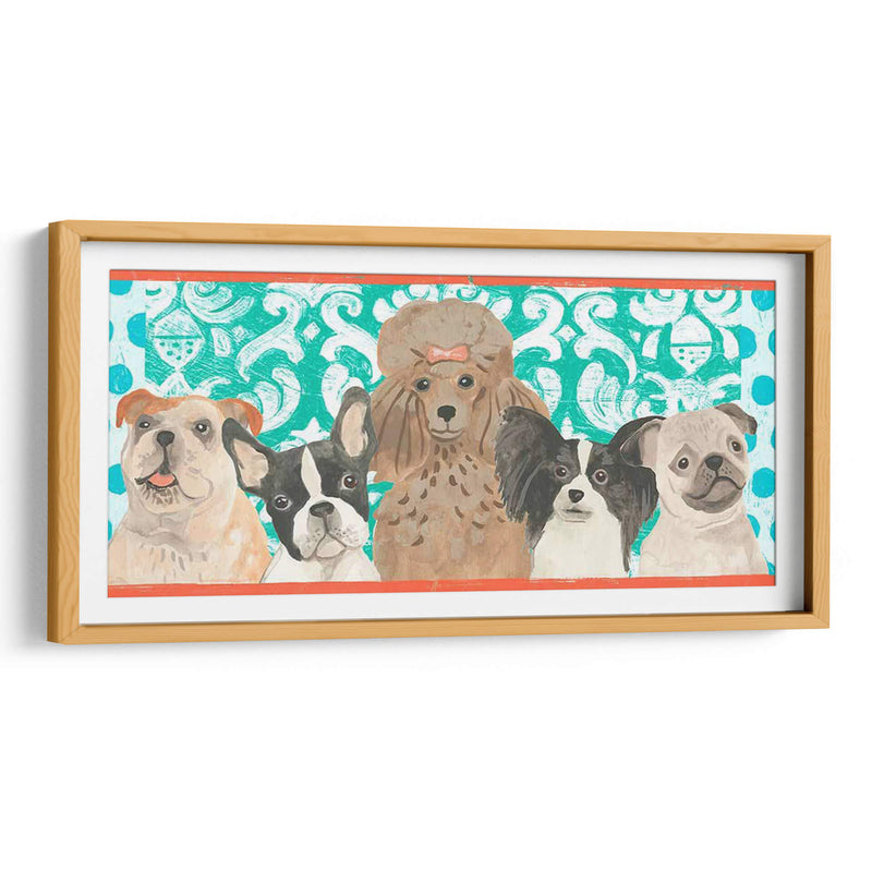 Parlor Pooch Collection D - June Erica Vess | Cuadro decorativo de Canvas Lab