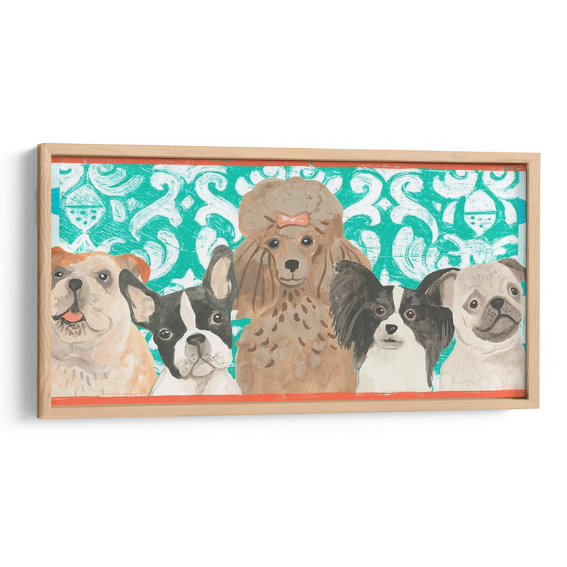 Parlor Pooch Collection D - June Erica Vess | Cuadro decorativo de Canvas Lab