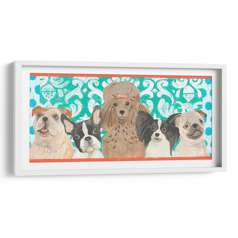 Parlor Pooch Collection D - June Erica Vess | Cuadro decorativo de Canvas Lab