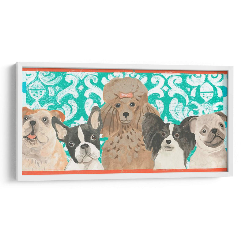 Parlor Pooch Collection D - June Erica Vess | Cuadro decorativo de Canvas Lab