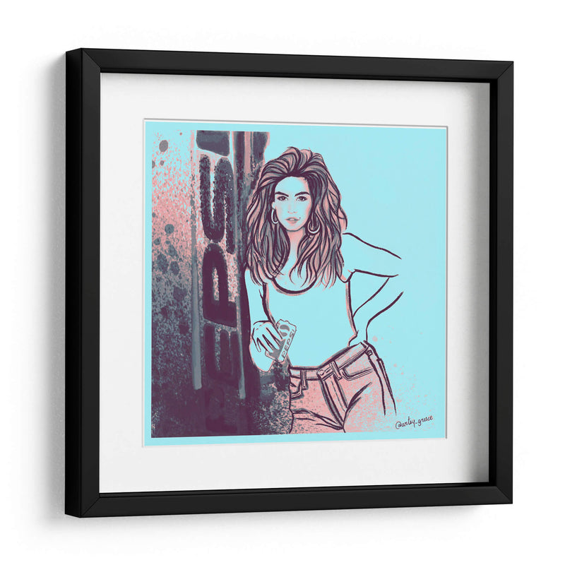 Cindy Crawford Pepsi Pop Art - Artsy Greece | Cuadro decorativo de Canvas Lab