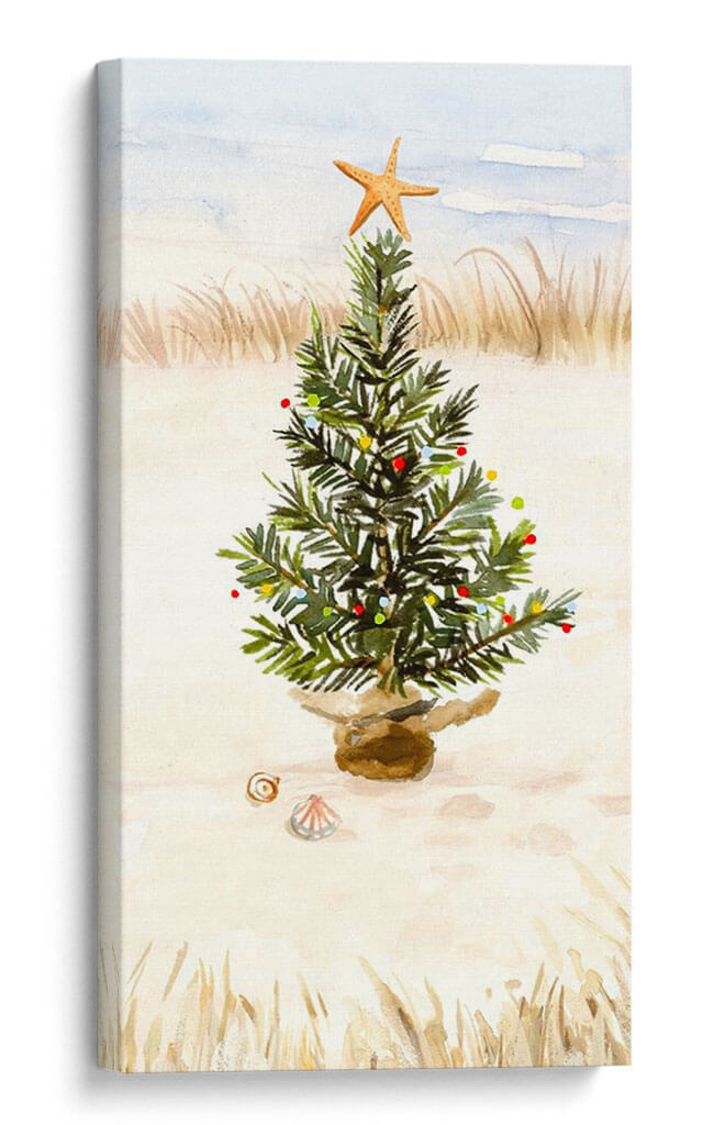 Colección De La Costa De Navidad B - Victoria Borges | Cuadro decorativo de Canvas Lab