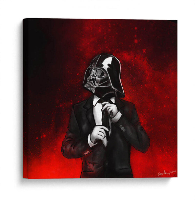Darth Vader Elegante - Artsy Greece | Cuadro decorativo de Canvas Lab