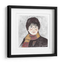 Harry Potter con bufanda - Artsy Greece | Cuadro decorativo de Canvas Lab