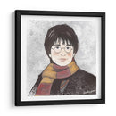 Harry Potter con bufanda - Artsy Greece | Cuadro decorativo de Canvas Lab