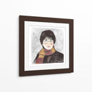 Harry Potter con bufanda - Artsy Greece | Cuadro decorativo de Canvas Lab