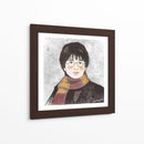 Harry Potter con bufanda - Artsy Greece | Cuadro decorativo de Canvas Lab