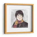 Harry Potter con bufanda - Artsy Greece | Cuadro decorativo de Canvas Lab