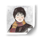 Harry Potter con bufanda - Artsy Greece | Cuadro decorativo de Canvas Lab