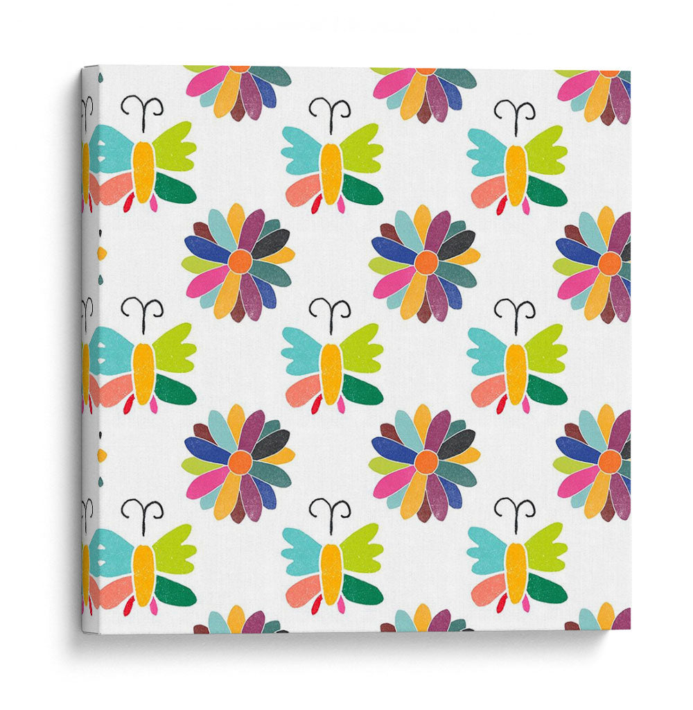 Colección Folklorica F - June Erica Vess | Cuadro decorativo de Canvas Lab