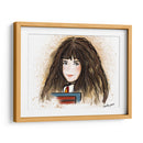 Hermione Granger con libro - Artsy Greece | Cuadro decorativo de Canvas Lab