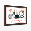 La Colección De Niña Francesa A - Grace Popp | Cuadro decorativo de Canvas Lab