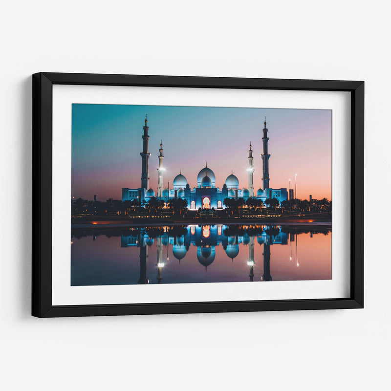 Un atardecer en los Emiratos Árabes | Cuadro decorativo de Canvas Lab