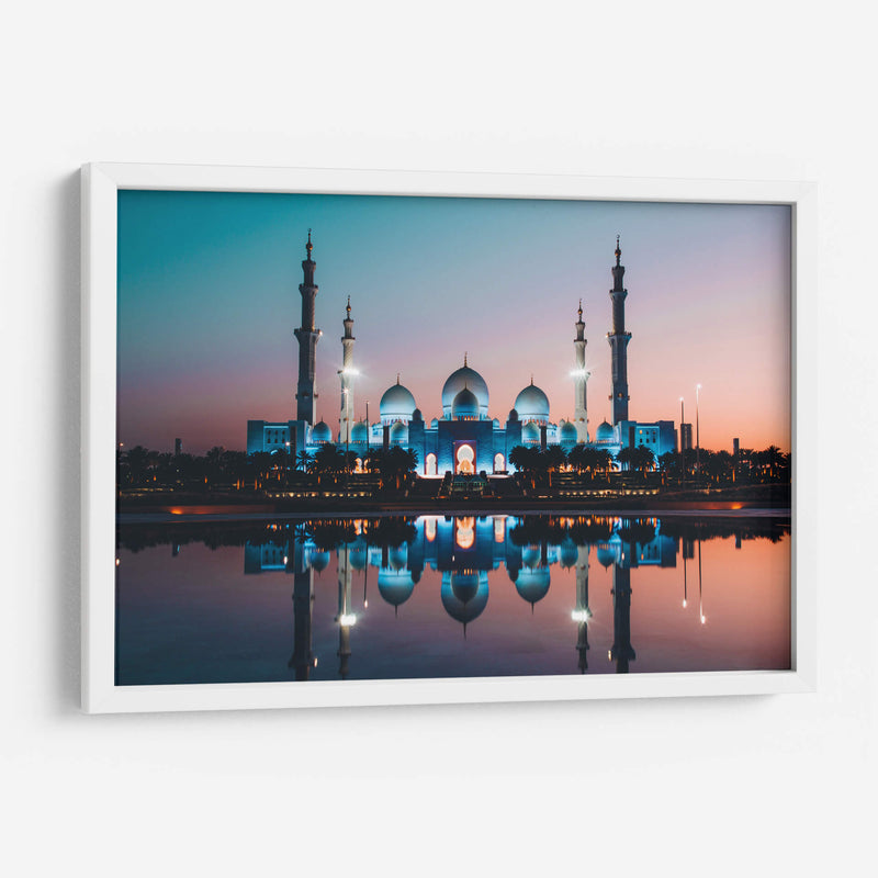 Un atardecer en los Emiratos Árabes | Cuadro decorativo de Canvas Lab