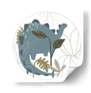 Colección Mighty Dinos C - June Erica Vess | Cuadro decorativo de Canvas Lab