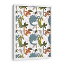 Colección Mighty Dinos E - June Erica Vess | Cuadro decorativo de Canvas Lab