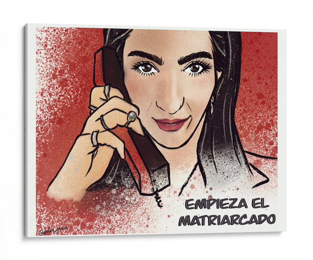Nairobi Matriarcado - La Casa de Papel - Artsy Greece | Cuadro decorativo de Canvas Lab