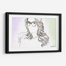 Chica nerd - Artsy Greece | Cuadro decorativo de Canvas Lab