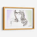Chica nerd - Artsy Greece | Cuadro decorativo de Canvas Lab