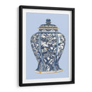 Azul Personalizado - Jarrón De Porcelana Blanca I - Vision Studio | Cuadro decorativo de Canvas Lab