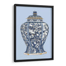 Azul Personalizado - Jarrón De Porcelana Blanca I - Vision Studio | Cuadro decorativo de Canvas Lab