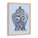 Azul Personalizado - Jarrón De Porcelana Blanca I - Vision Studio | Cuadro decorativo de Canvas Lab