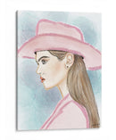 Vaquera Rosa - Artsy Greece | Cuadro decorativo de Canvas Lab