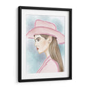 Vaquera Rosa - Artsy Greece | Cuadro decorativo de Canvas Lab