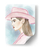 Vaquera Rosa - Artsy Greece | Cuadro decorativo de Canvas Lab