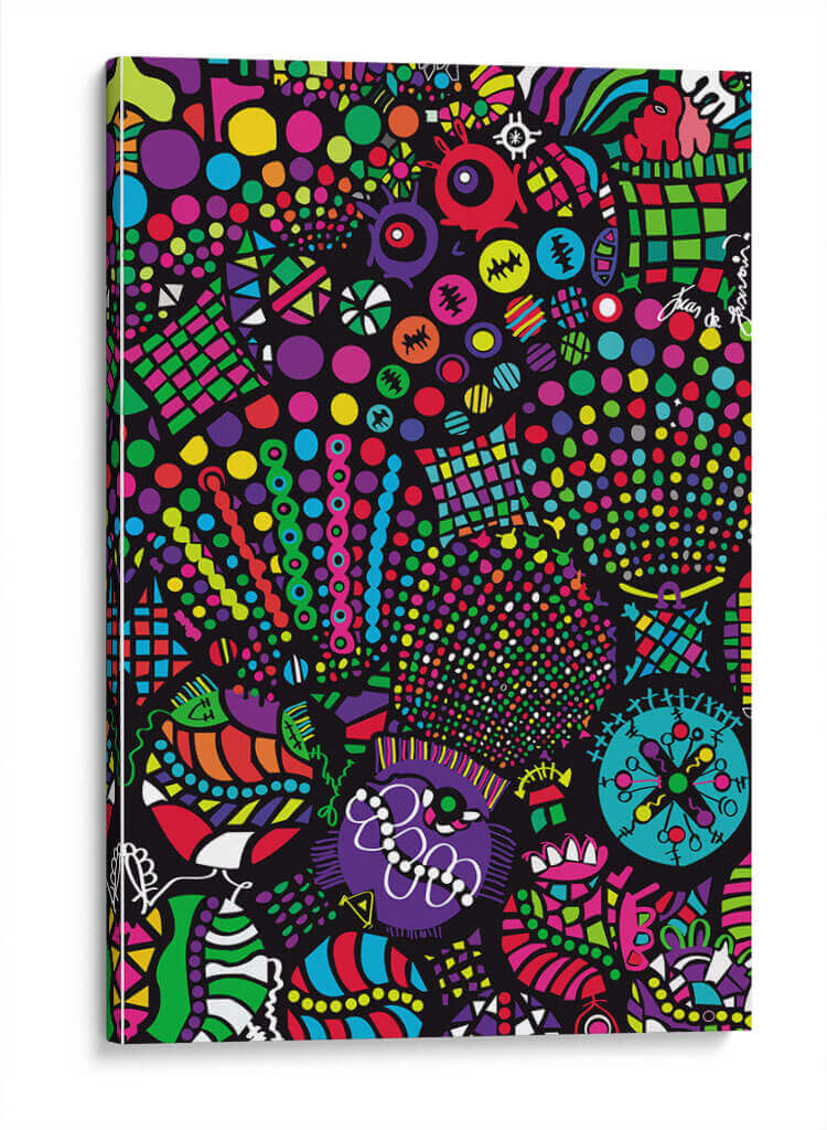 BOLITAS ABSTRACTAS - Juan de Lascurain | Cuadro decorativo de Canvas Lab