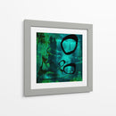 Elemento Turquesa Iv - Sisa Jasper | Cuadro decorativo de Canvas Lab