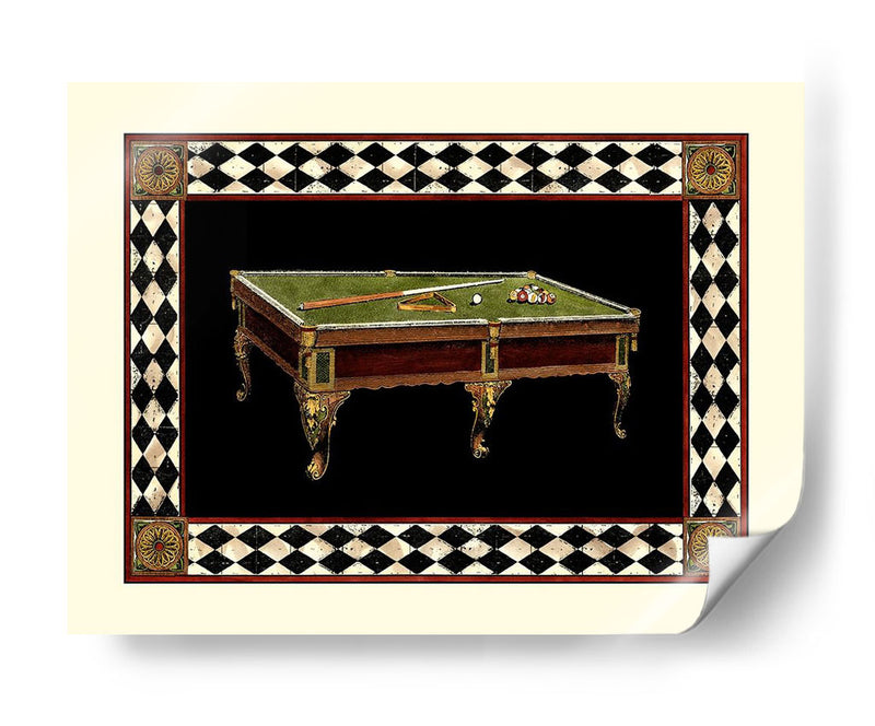 Vamos A Jugar Billiards Ii - Vision Studio | Cuadro decorativo de Canvas Lab