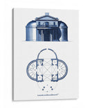 Plano De Arquitectura Personalizado Iv - Gould | Cuadro decorativo de Canvas Lab