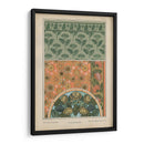 Nouveau Floral Design I - Vision Studio | Cuadro decorativo de Canvas Lab