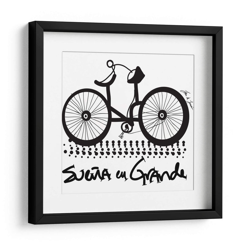 UNA BICICLETA - Juan de Lascurain | Cuadro decorativo de Canvas Lab