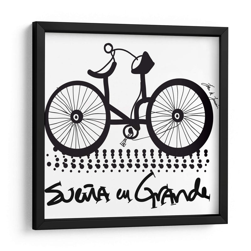 UNA BICICLETA - Juan de Lascurain | Cuadro decorativo de Canvas Lab