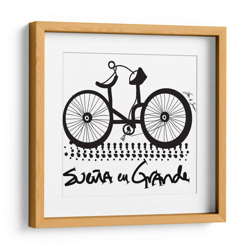 UNA BICICLETA - Juan de Lascurain | Cuadro decorativo de Canvas Lab