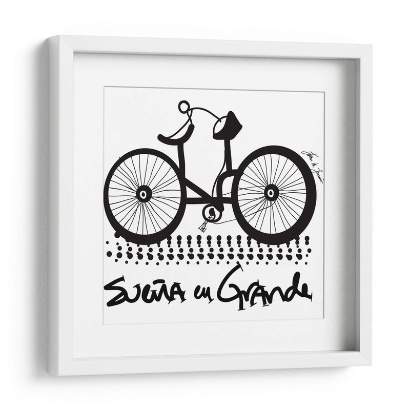 UNA BICICLETA - Juan de Lascurain | Cuadro decorativo de Canvas Lab