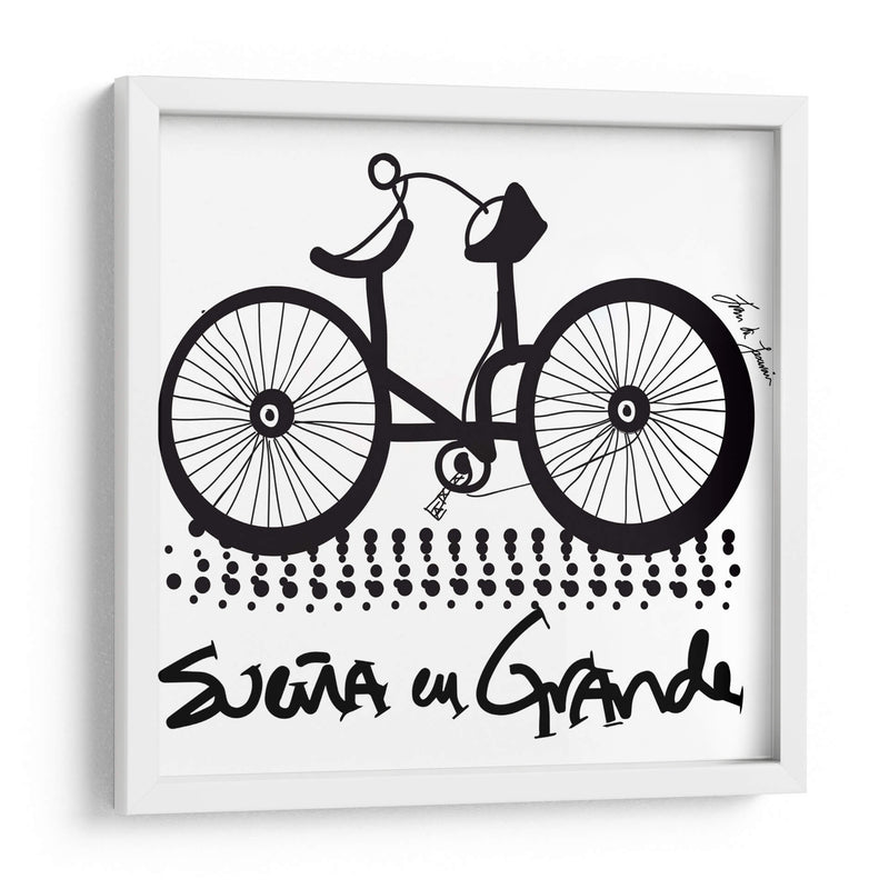 UNA BICICLETA - Juan de Lascurain | Cuadro decorativo de Canvas Lab