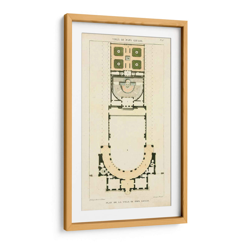 Plan De La Villa Di Papa Guilio - Bonnard | Cuadro decorativo de Canvas Lab