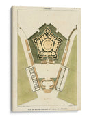 Plan Du Rez De Chaussee Du Palais - Bonnard | Cuadro decorativo de Canvas Lab