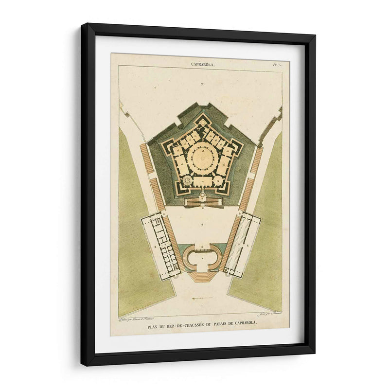 Plan Du Rez De Chaussee Du Palais - Bonnard | Cuadro decorativo de Canvas Lab