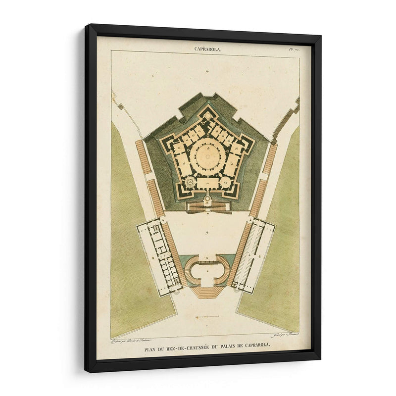 Plan Du Rez De Chaussee Du Palais - Bonnard | Cuadro decorativo de Canvas Lab