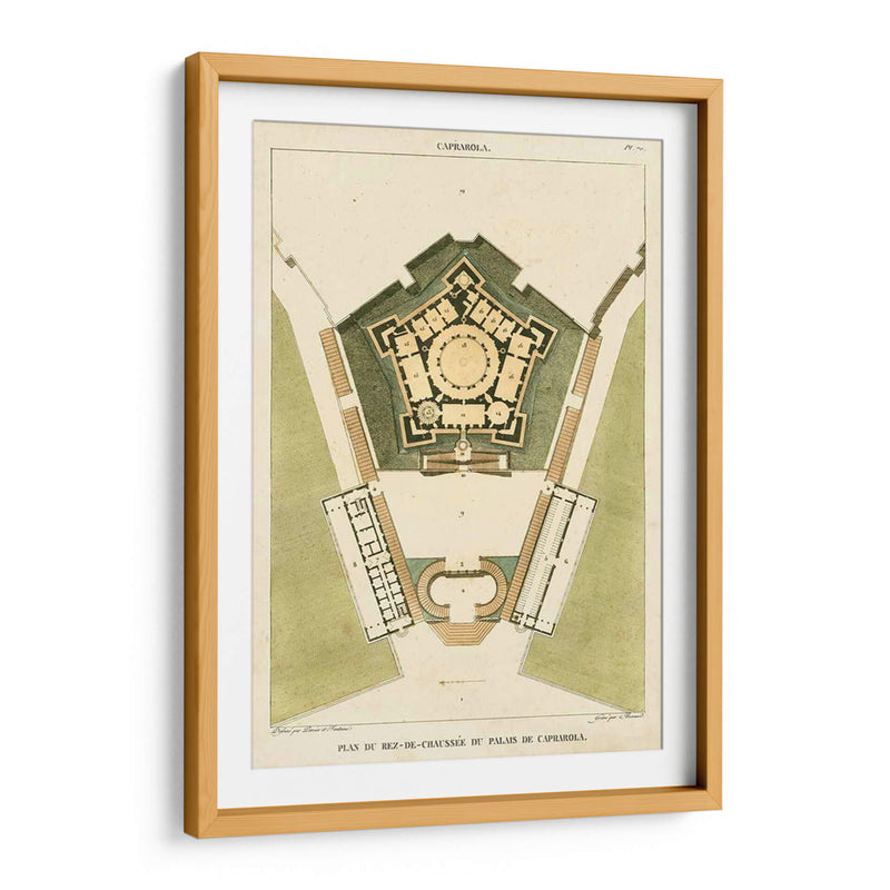 Plan Du Rez De Chaussee Du Palais - Bonnard | Cuadro decorativo de Canvas Lab