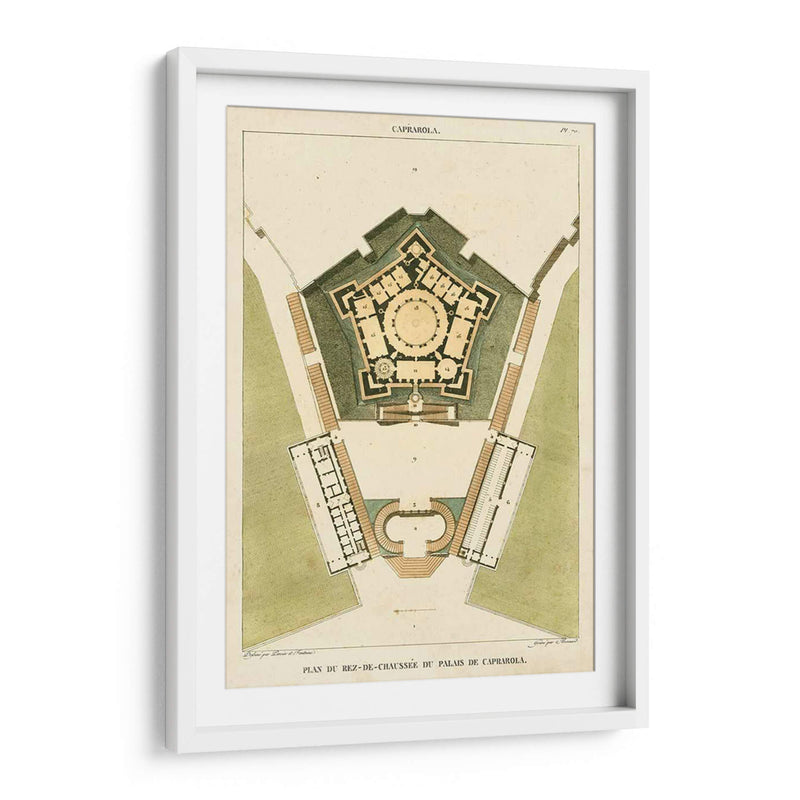 Plan Du Rez De Chaussee Du Palais - Bonnard | Cuadro decorativo de Canvas Lab