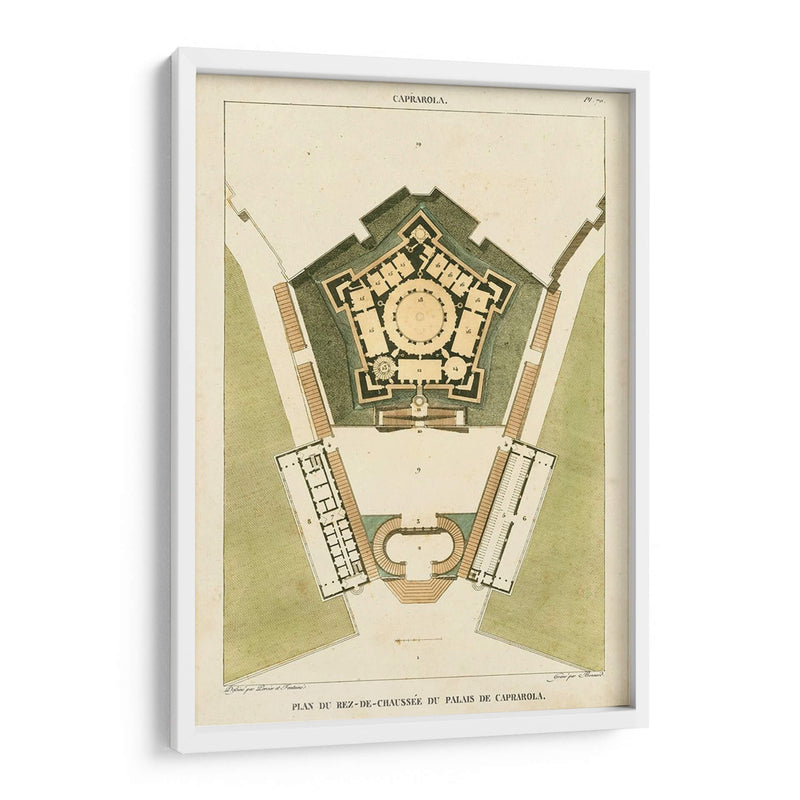 Plan Du Rez De Chaussee Du Palais - Bonnard | Cuadro decorativo de Canvas Lab