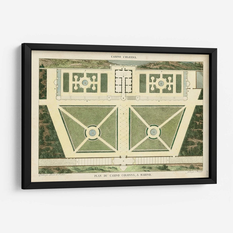 Plan Du Casino Colonna, Un Marino. - Bonnard | Cuadro decorativo de Canvas Lab