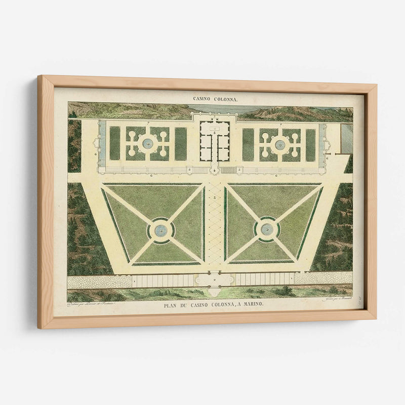 Plan Du Casino Colonna, Un Marino. - Bonnard | Cuadro decorativo de Canvas Lab